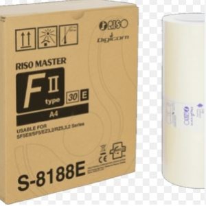 Original Riso S-8188E F TYPE II A4 MASTER Roll .